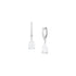 Dominique Cohen 2.12ct (pair) pear cut diamond drop earring on diamond huggie hoop <span class='visuallyhidden'>Call, text 323-404-2959 for shopping help.</span>